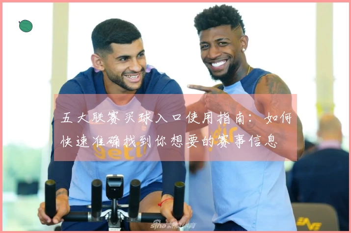 五大联赛买球入口使用指南：如何快速准确找到你想要的赛事信息